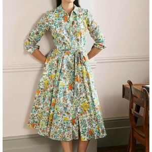 Boden Kitty Midi Shirt Dress | US 6